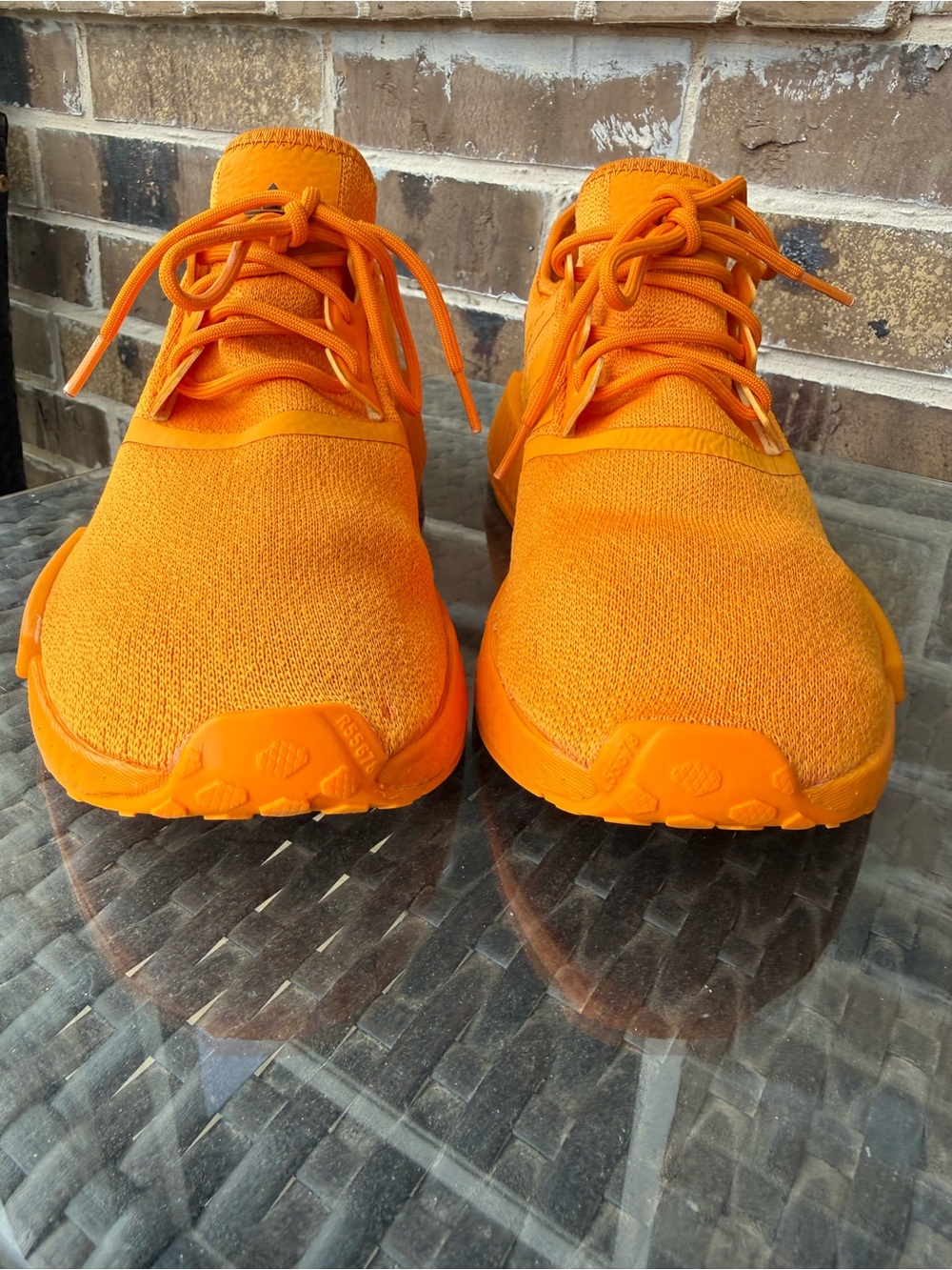 adidas Orange Athletic Shoes